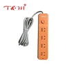 Excellent quality electrical plug multi socket with switch