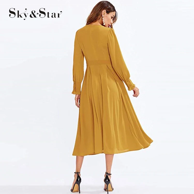 Clothes Women Casual Dress Lady Elegant Dresses Women Dress - Buy Women ...