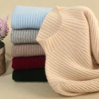 

New Fashion Autumn Winter Women Slim Knitted Sweaters Tops Wool Outwear plus size pull pullovers striped Top Quality Sweater