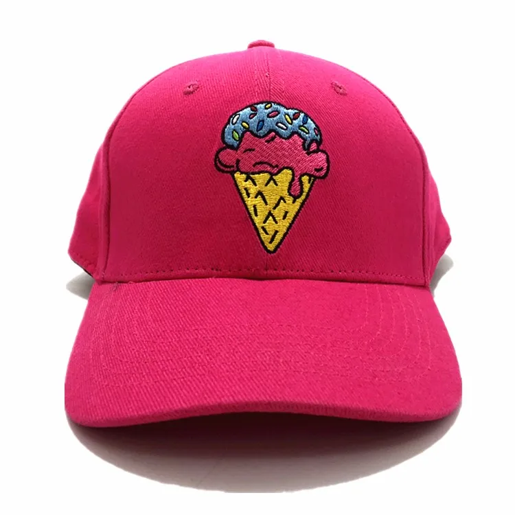 baseball cap with small bill
