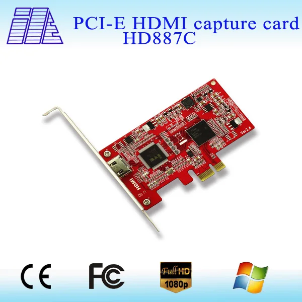 HD PCIe Capture Card RAW Internal PCI-Express HDMI Video Capture -  Geniatech Store