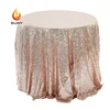 High Quality Round Multi-Color 3mm Sequin Tablecloth