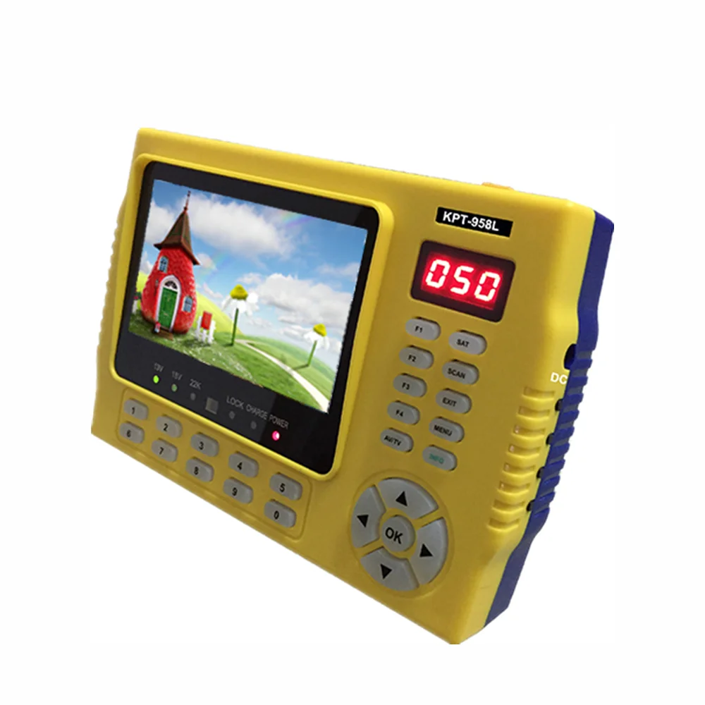 

professional technicians used good quality digital satellite finder