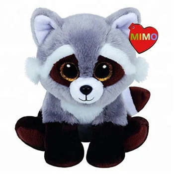 big raccoon stuffed animal