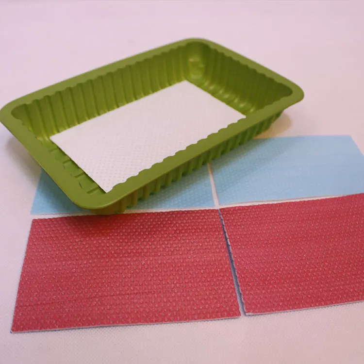 2020 Hot Sale Food Grade Absorbent Pad For Food Meat Fish Packaging