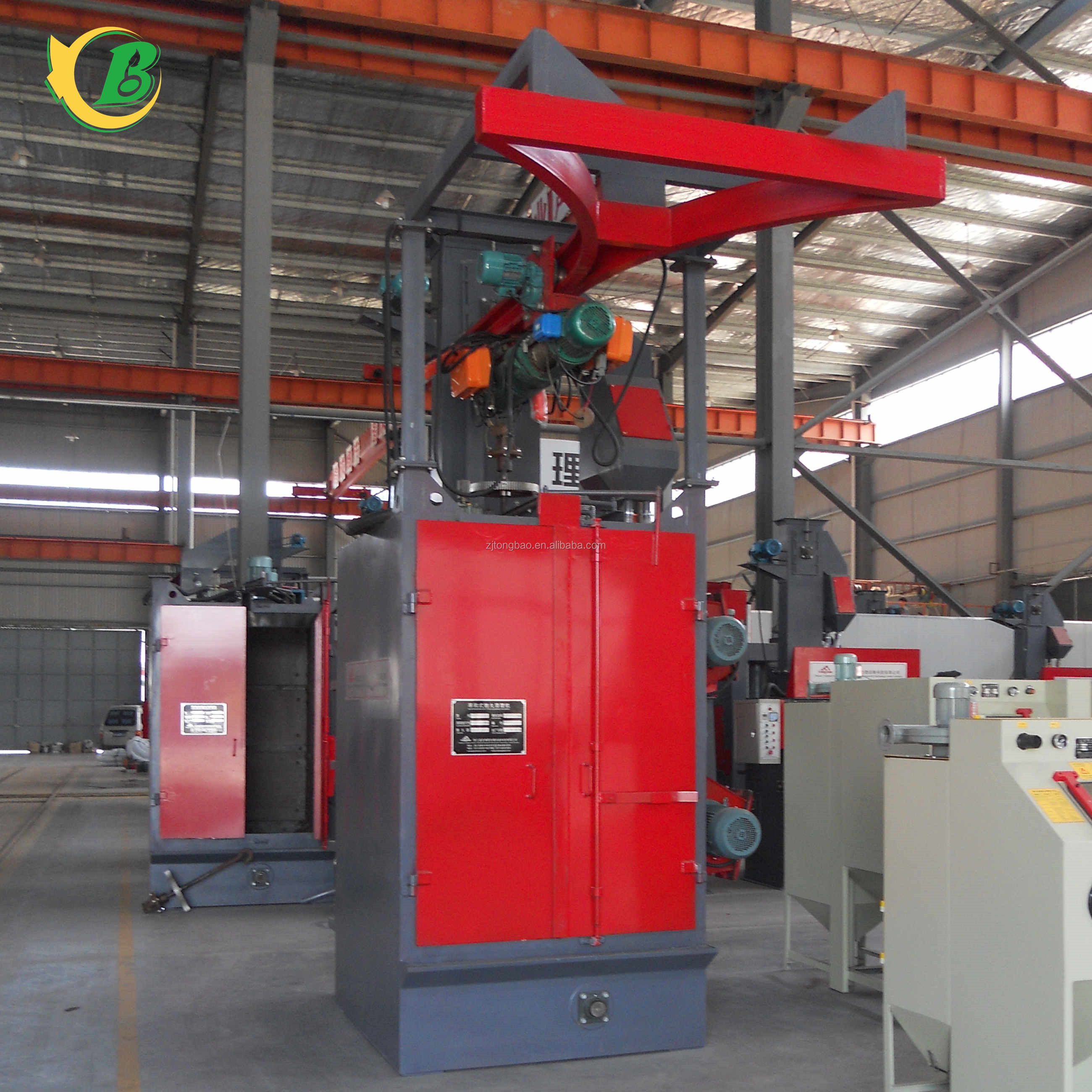 Double Hook Shot Blasting Machine/shot Blasting Cleaner/sandblasting