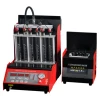 fuel injector diagnostic and cleaning machine