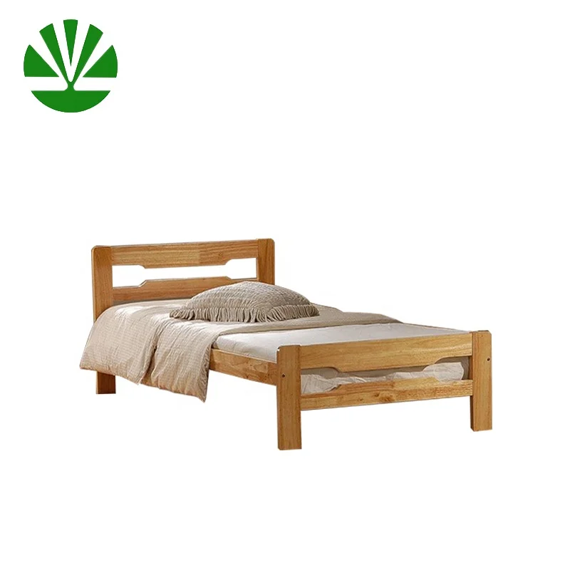 pine single bed frame