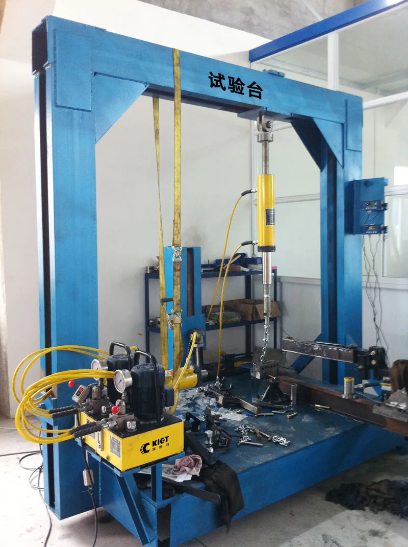 Double Acting Hydraulic Cylinder ( for the tension test of Auto parts equipped with tensile tester ).jpg