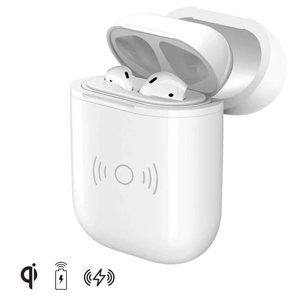 

Qi Standard Wireless Charging Case for Apple Airpod, White