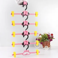 

cartoon design plastic pants hanger for baby clothes