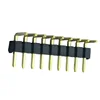 2.54mm pitch pin header 90 degrees angle 9pin connector