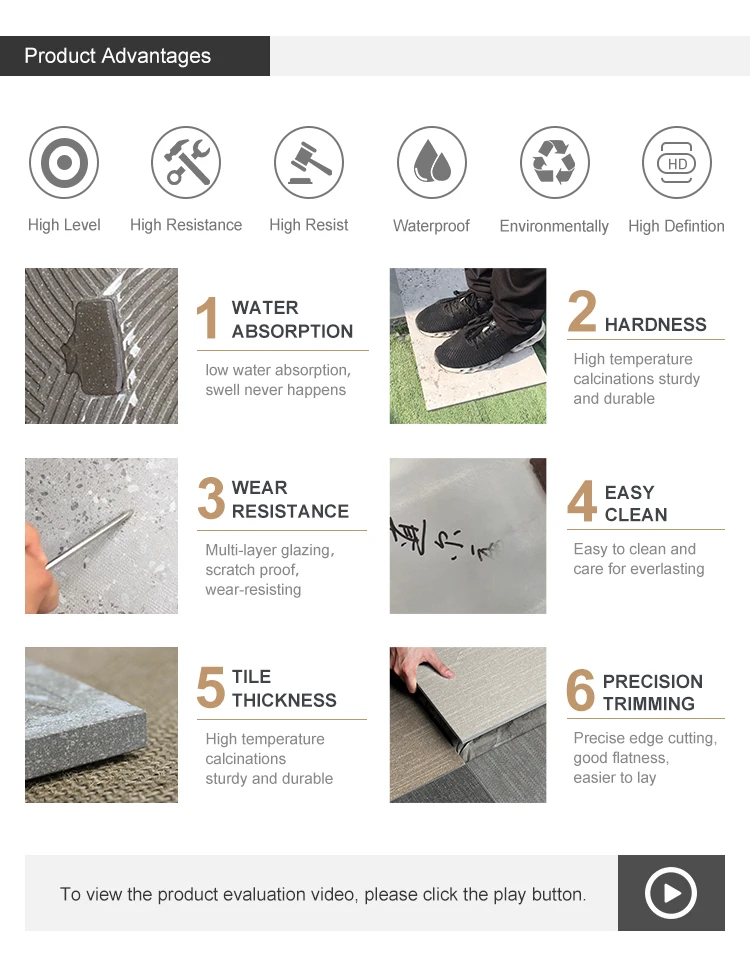 Hot Sale 60x60 Gray Collection Ceramic Matt Floor Tile  with Cheap Price