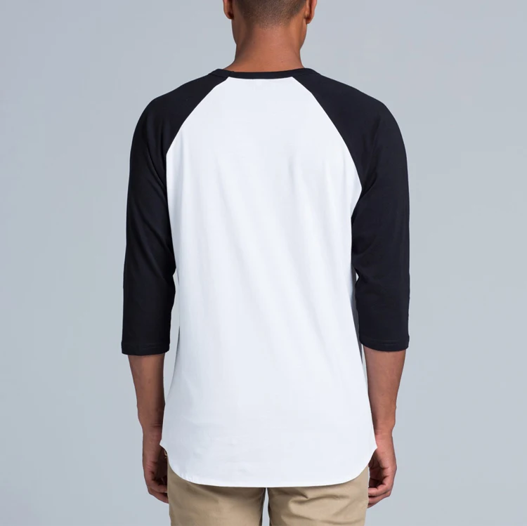 New Arrival Custom Raglan 3/4 Sleeve Baseball T Shirt Buy Raglan 3/4 Sleeve Baseball T Shirt