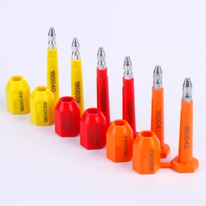 high security disposable door hotbolt seal for cargo shipping container security lock