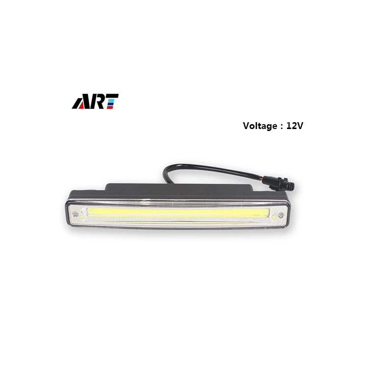 
Carcob Hot Sale Universal Drl Cob Light Car 12V Daytime Running Light Auto Led Strip With Turn Signal Lights 
