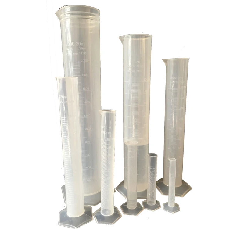 500ml Plastic Measuring Cylinder,Teaching Laboratory Plastic Graduated