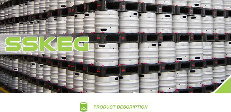 SSKEG-C100L Widely Used Durable Customized Food Grade Keg 100L