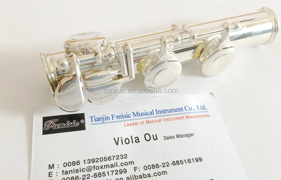 China Factory Outlets Silver Plated 16 Closed Flute