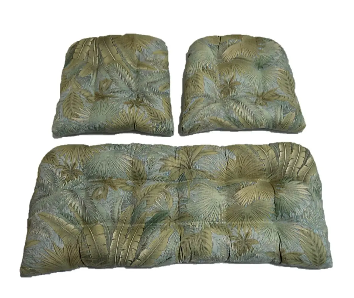 Buy Tommy Bahamian Breeze - Ocean Blue - Palm Leaf Tropical Fabric