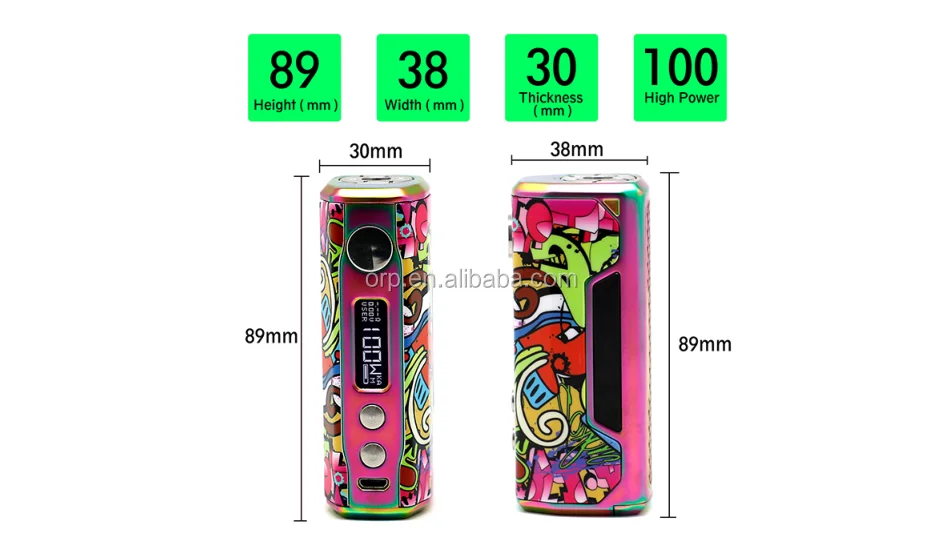 2018 hot vape mod  Vzone Cultura 100w mod by Vzone factory the best ecig