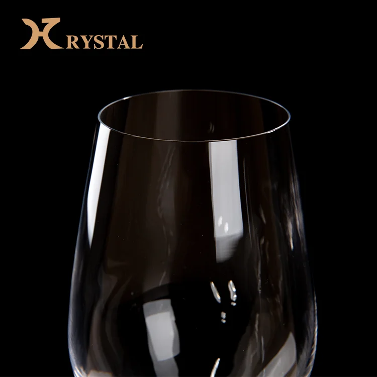 Customized Logo Printed Crystal Wine Glass Goblet Glassware Buy Red