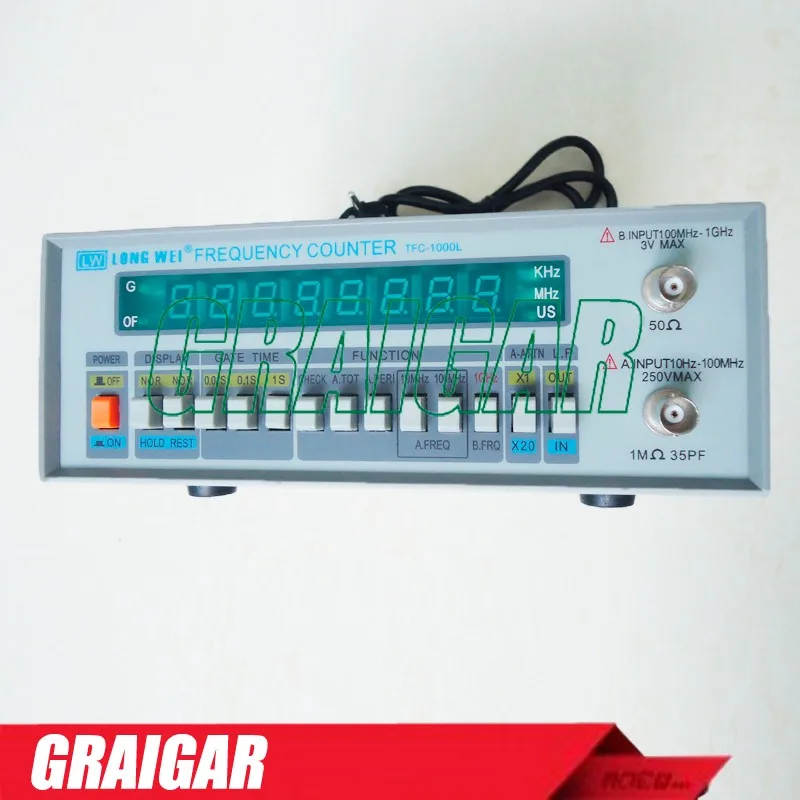 Tfc1000l Frequency Meter 1ghz A Channel High Resolution Frequency