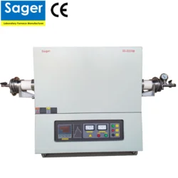 vertical three zone tube furnace