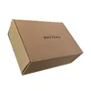Wholesale corrugated color printing jean jacket shipping packaging boxes