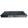 20KM transmitter receiver 16 channel voice Audio Video fiber multiplexer