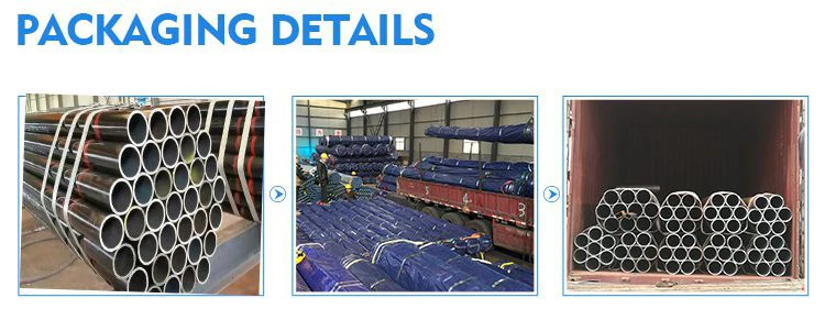 Schedule 40 Carbon Erw Welded Mild Round Black Steel Pipe For Furnitures And Construction