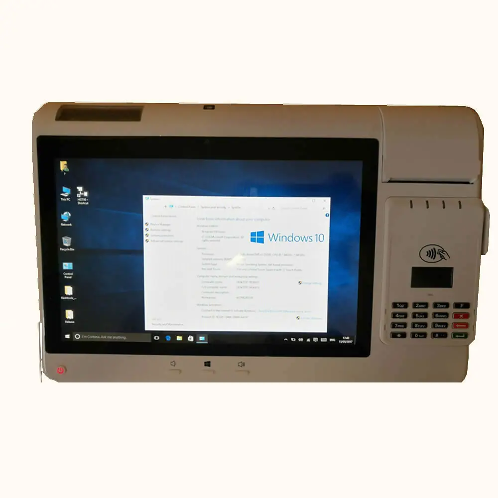 
WAYPOTAT Financial And Tax Data Processing Terminal with win10 eft pos terminal T-86W 