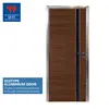 Ecotype soundproof aluminium bathroom panel edge melamine skin wooden doors(ED-JY-003)