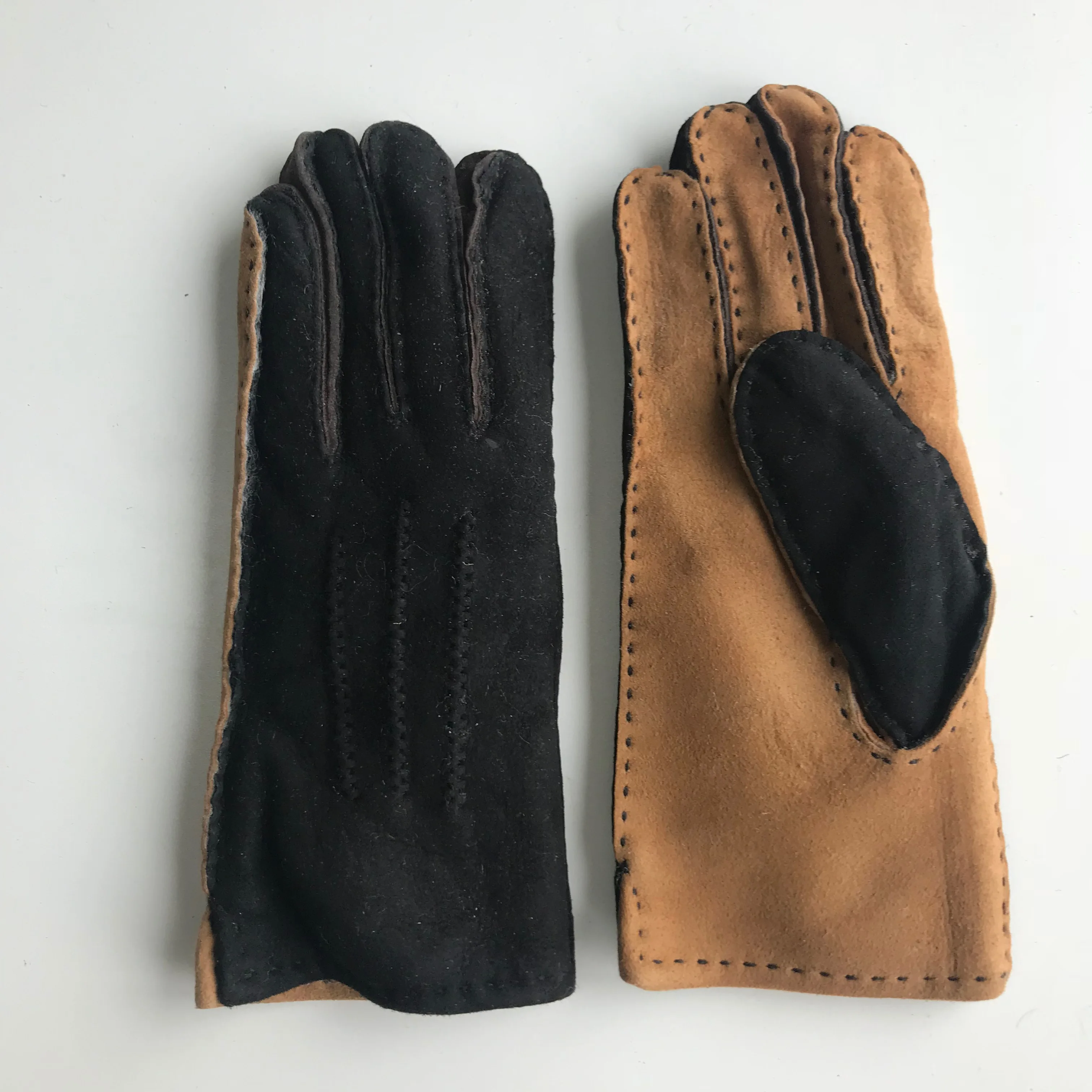 Bowknot Women Soft Fur Real Sheepskin Mittens,Adults Warm Mittens Buy