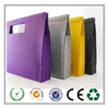 Alibaba customized fashion design popular felt documents carry bag