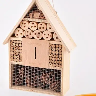Duurde ontwerp eenvoudige diverse insecten houten vogel insect huis
