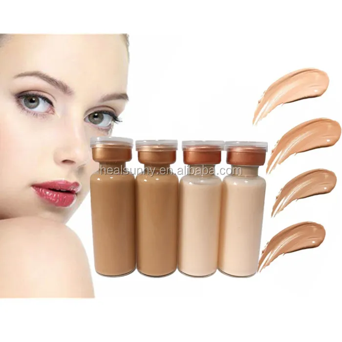 

Private label 4 colors mixed bb for semi permanent skin whitening