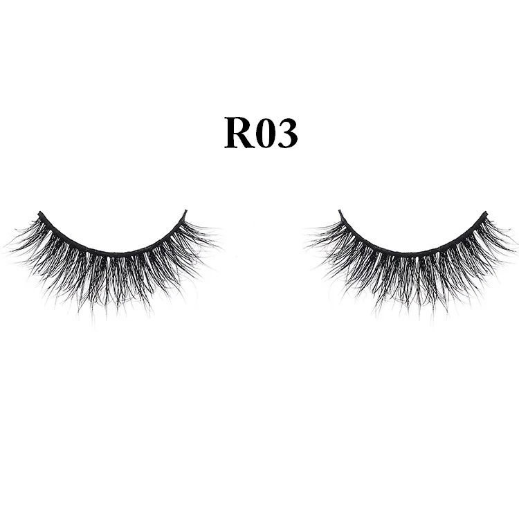 

hot selling factory price 100 % Handmade 3D mink eyelashes, Black or as customer's request
