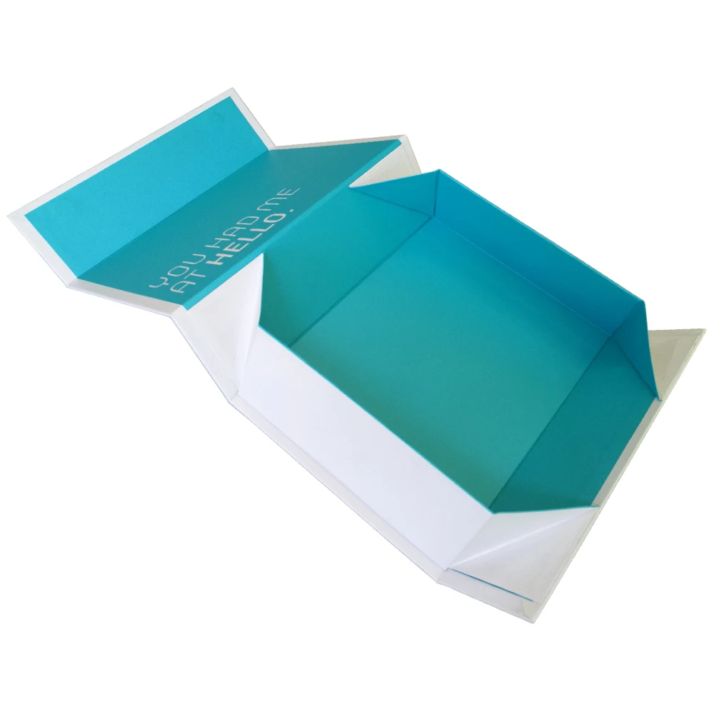 
Custom logo luxury paper magnetic gift packaging box 
