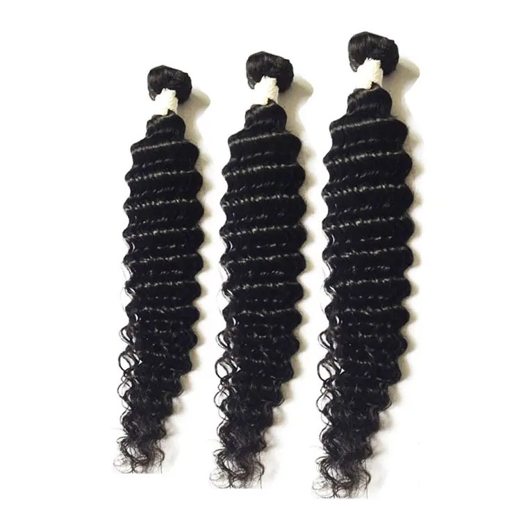 

Cuticle Aligned Hair Bundles Wholesale Deep Wave Human Hair Bundle Hair Extension USA