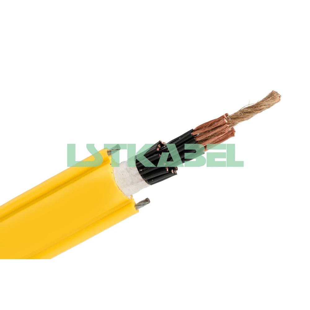 
PVC Jacket Multi core Crane Flexible Special Control Round Cable with Steel Rope Reinforce 