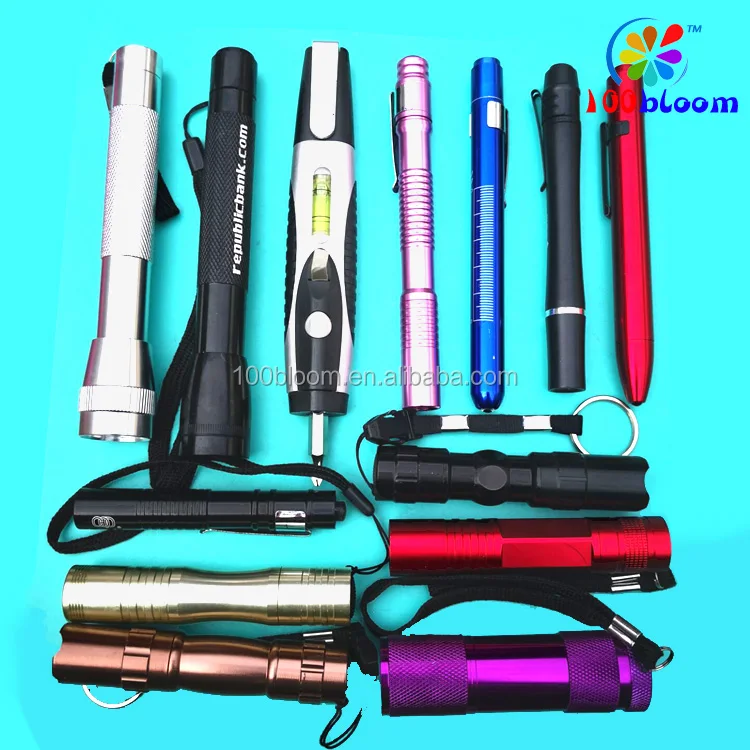 Factory wholesale promotional aluminum 14 led flashlight torch with 3xAAA batteries