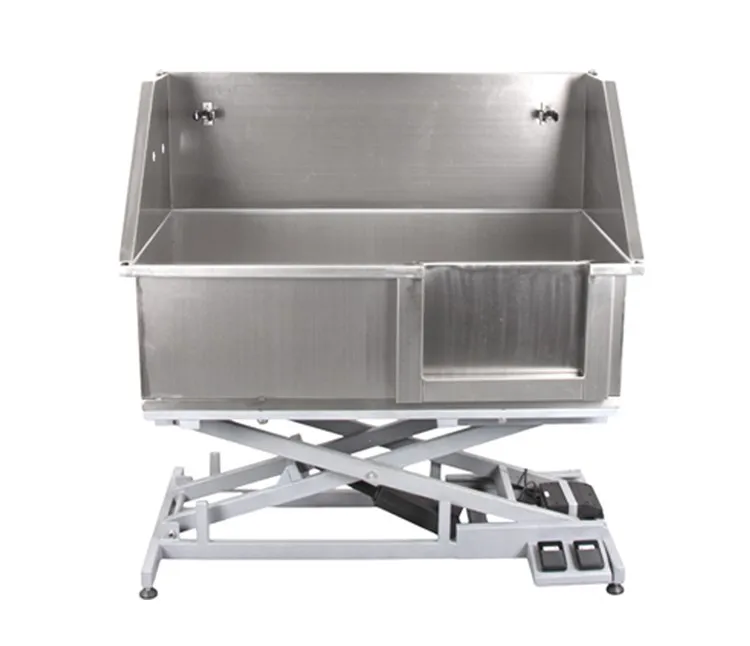 Shernbao Btss130e Stainless Steel Pet Dog Wash Tub Dog Grooming Clean