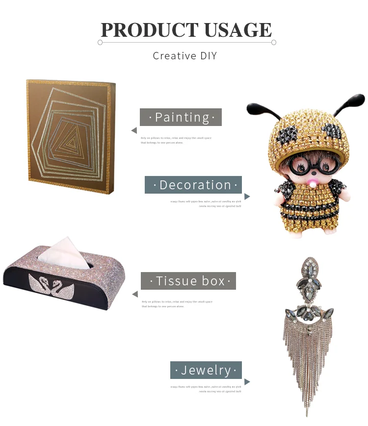 Empty Rhinestone Cup Chain