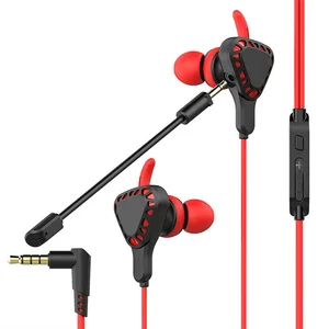 Wired Ear Gaming Earphones Microphone