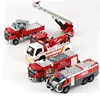 Hot sales 1:50 diecast model fire trucks set toy die cast fire engines