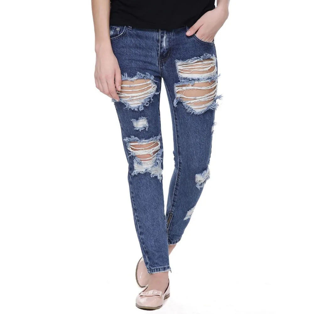 lady damage jeans