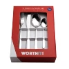 BC2021 Hot sale in European market Super inox cutlery set 24pcs set Simple design with low budget
