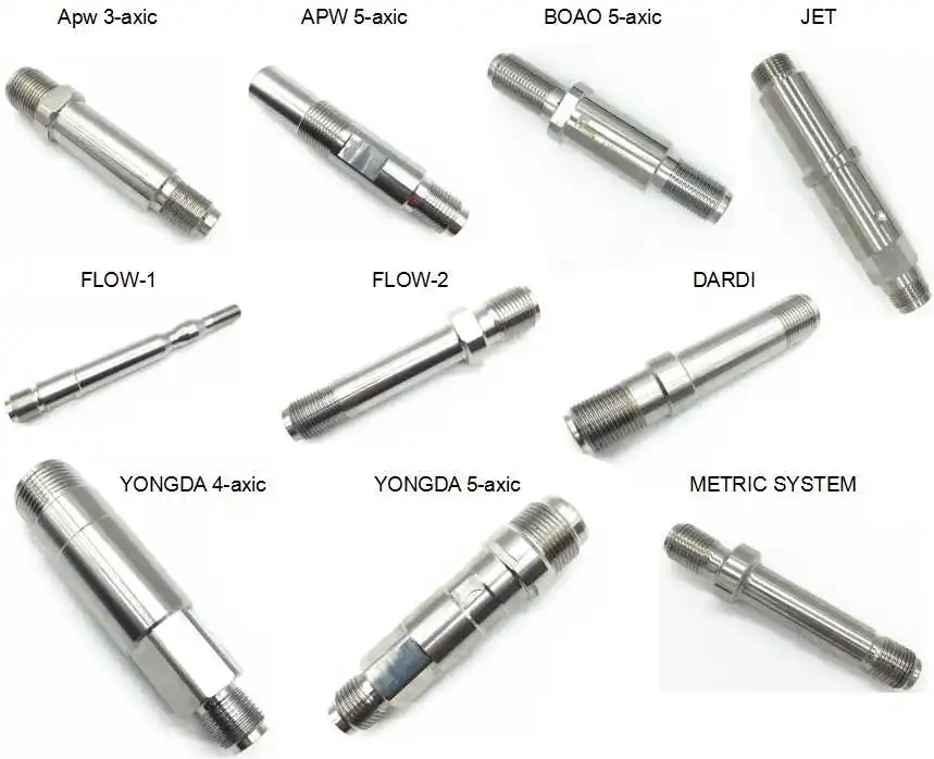 Abrasive Waterjet Spare Parts Extension Tube, Nozzle Body for Water Jet Cutting Machine(id