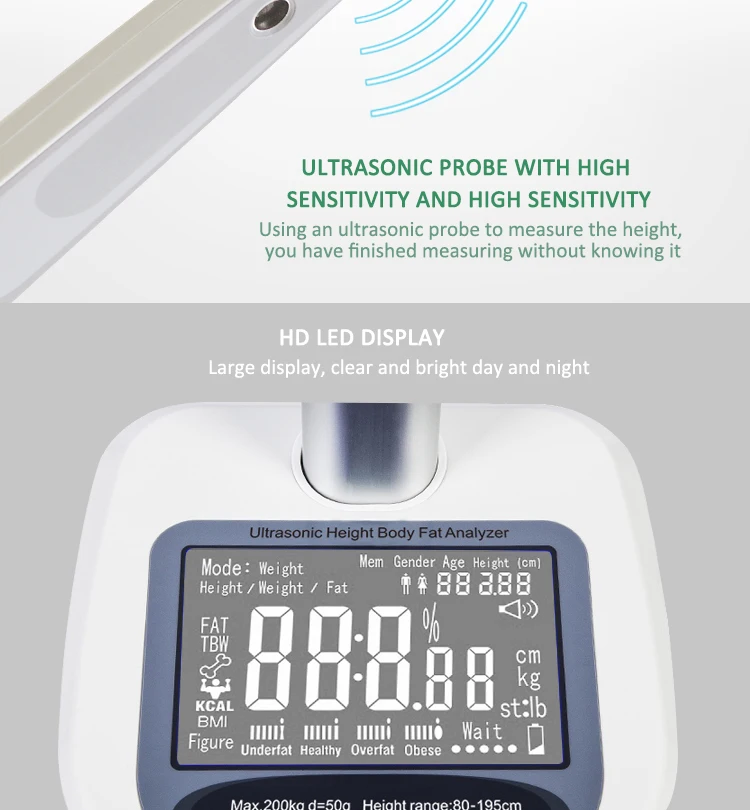 HGYCPP Body Weight Scale With High Sensitivity Sensor Portable Body  Weighing Scale 